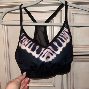 tie-dye sports bra
